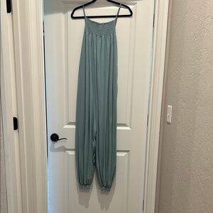 Free People smocked jumpsuit
